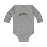 Infant Nativ Drip Long Sleeve Bodysuit